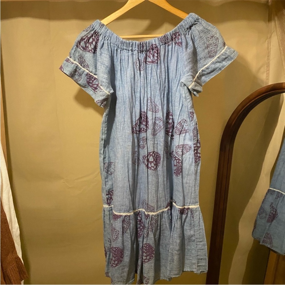 Kealopiko Shell Print Dress